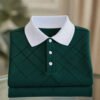06fcae082ca52e3755dd5cf714e27f4b-_2.jpg Men's Business Casual Button Short Sleeve Polo Shirt
