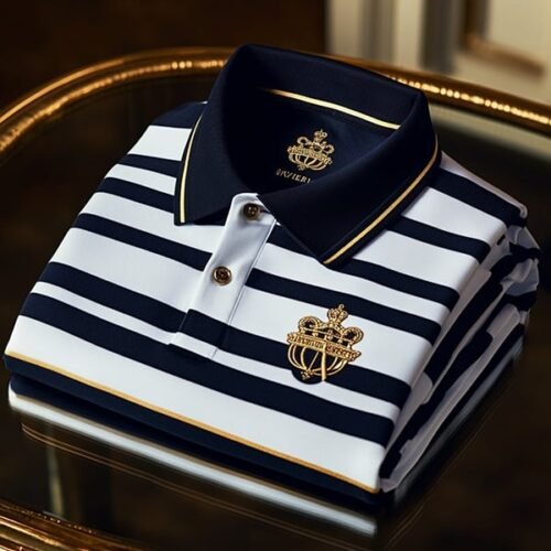 1324bb454bb278ff2c666c40a0a887475ccc7a88.jpg Men's Business Casual Button Short Sleeve Polo Shirt