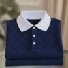 2025-08-02-220423-165-AI-202508.jpg Men's Business Casual Button Short Sleeve Polo Shirt