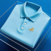 20250802153119.png Men's Business Casual Button Short Sleeve Polo Shirt