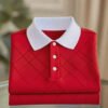 20250802182324-1.jpg Men's Business Casual Button Short Sleeve Polo Shirt