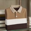 MYY25070903-_4.jpg Men's Classic Business Short Sleeve Polo Shirt