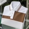 MYY25070907-AI-20250916-0.png Men's Business Casual Button Short Sleeve Polo Shirt