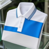 MYY25070907-AI-20250916.png Men's Business Casual Button Short Sleeve Polo Shirt