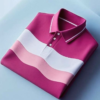 Men's Classic Business Button Short Sleeve Polo Shirt