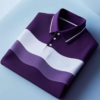 Men's Classic Business Button Short Sleeve Polo Shirt