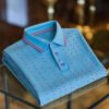 MYY25072206-_5.jpg Men's Classic Business Button Short Sleeve Polo Shirt