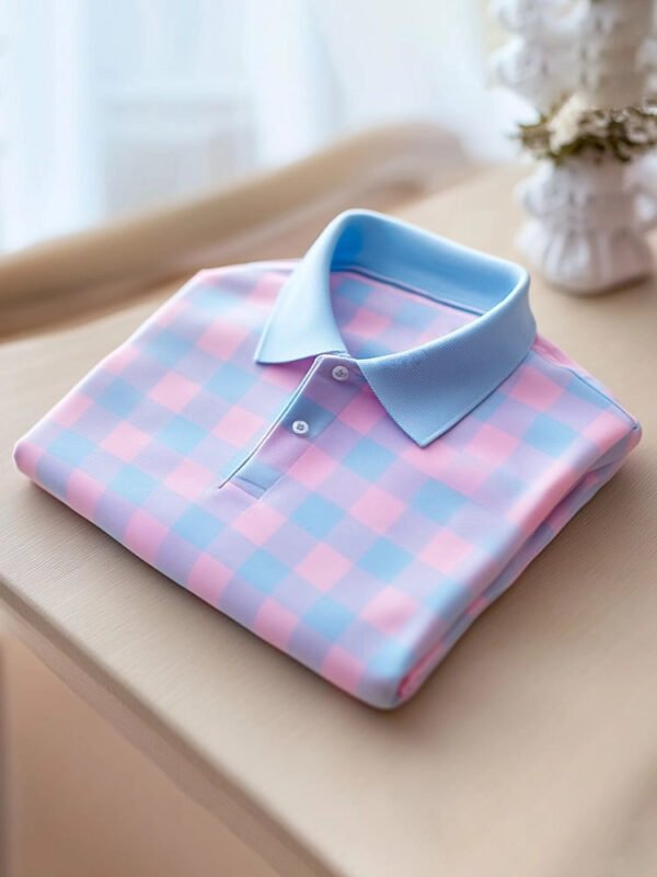MYY25072602-_1.jpg Men's Classic Business Button Short Sleeve Polo Shirt