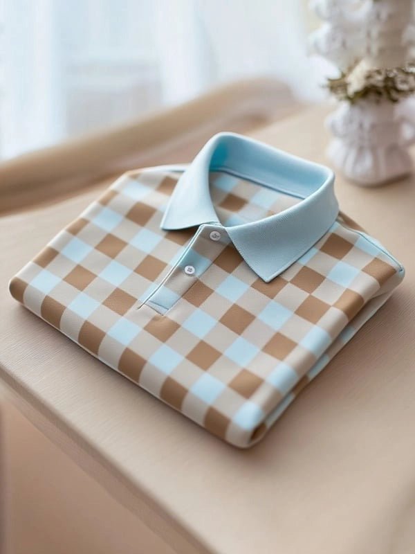 MYY25072602-_5.jpg Men's Classic Business Button Short Sleeve Polo Shirt