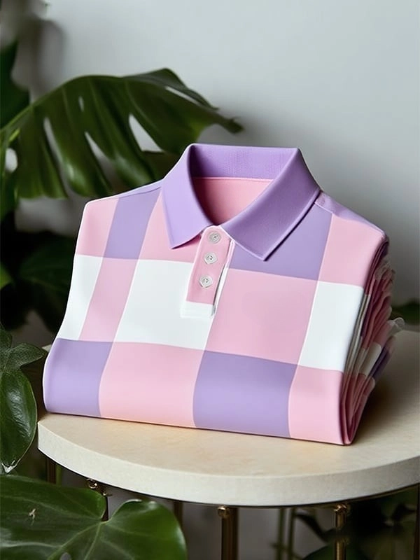 MYY25072902-_2_-_1.png Men's Classic Business Button Short Sleeve Polo Shirt