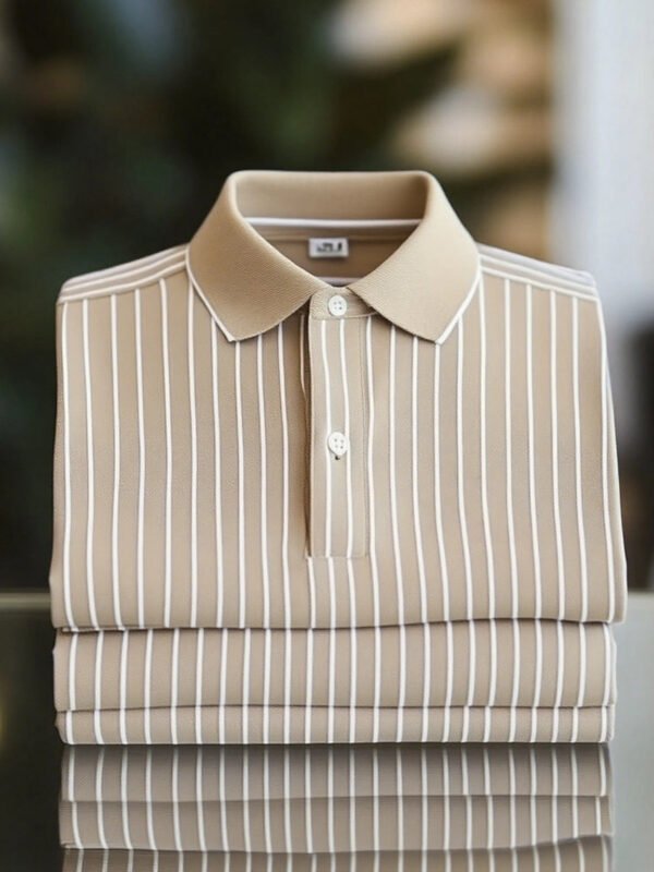 YY25062504-5.jpg Men's Classic Business Button Short Sleeve Polo Shirt