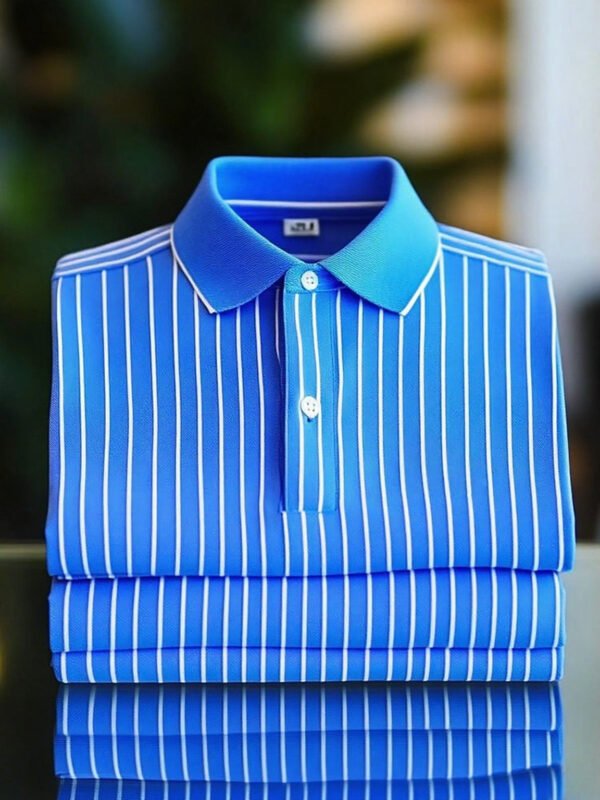 YY25062504-6.jpg Men's Classic Business Button Short Sleeve Polo Shirt