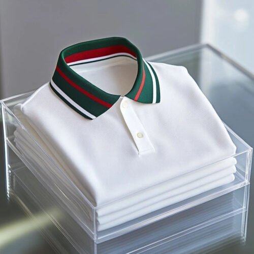 Men's Business Button-Down Short Sleeve Polo Shirt