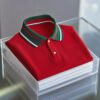 Men's Business Button-Down Short Sleeve Polo Shirt