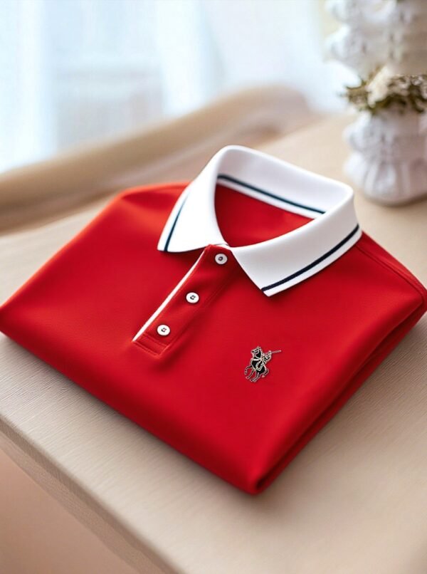 e205cae1a833c0b7c3505b153ed3ec2adb9c6c5e.jpg Men's Business Casual Button Short Sleeve Polo Shirt