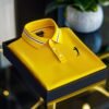 e98711c0b872b819a7a2af8671e2bf5d31e05770.jpg Men's Business Casual Button Short Sleeve Polo Shirt